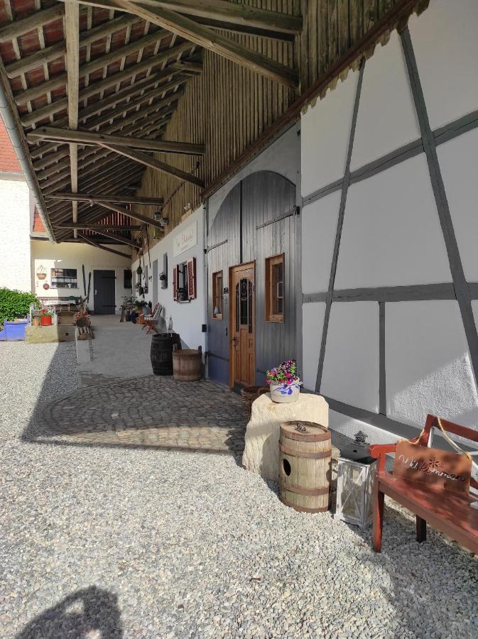 Zum Scheunenhof - Bauernhaus Ichenhausen Ngoại thất bức ảnh